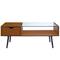 Acorn Mid Century Modern Wood and Glass Coffee Table